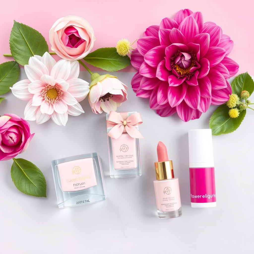 شعار flowercosmeticuae - وجهتك للجمال ومستحضرات التجميل في الإمارات
